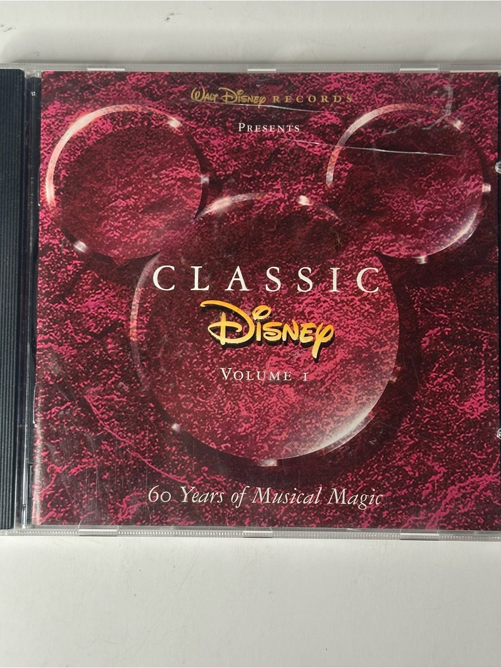 VTG Classic Disney Vol 1 60 Years of Musical Magic CD Walt Disney Records 25 Trx
